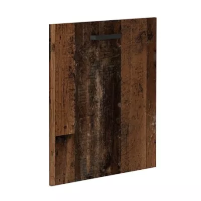 Ajtó beépített mosogatógéphez PENKA - 60x72 cm, régi stílusú / antracit