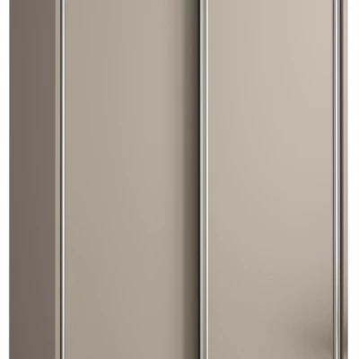 INDIRA 1 gardróbszekrény - 110/45 cm, kasmír / ezüst