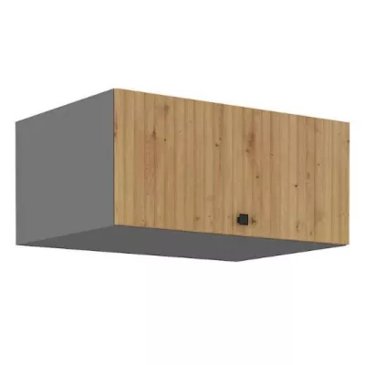NOMIN mély páraelszívó szekrény - szélesség 80 cm, artisan tölgy / antracit