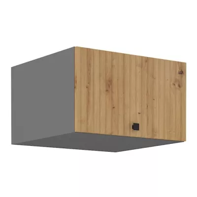 NOMIN felső mély szekrény csuklós ajtókkal - szélesség 60 cm, artisan tölgy / antracit