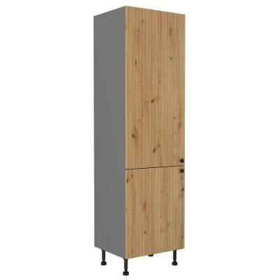 NOMIN beépített hűtőszekrény - szélesség 60 cm, artisan tölgy / antracit