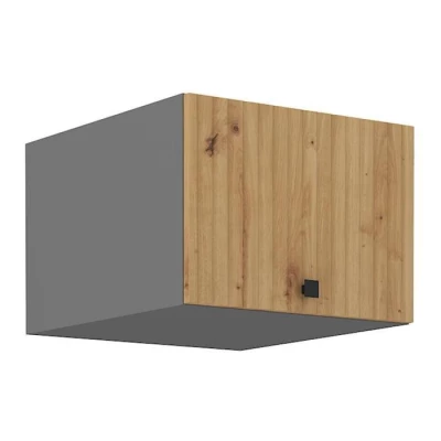 NOMIN felső szekrény csuklós ajtókkal - szélesség 50 cm, artisan tölgy / antracit