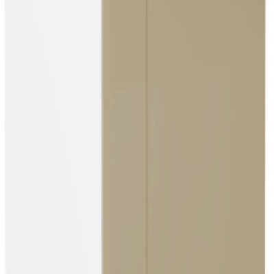 LAJLA magas faliszekrény - szélesség 30 cm, cappuccino / fehér