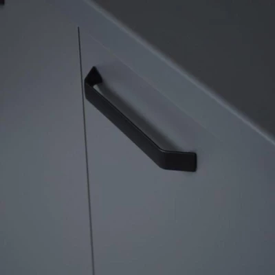 Mosogató szekrény NELJA - szélesség 80 cm, antracit