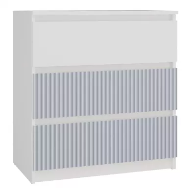 Gyerekszobai komód DUSTER - fehér / kék