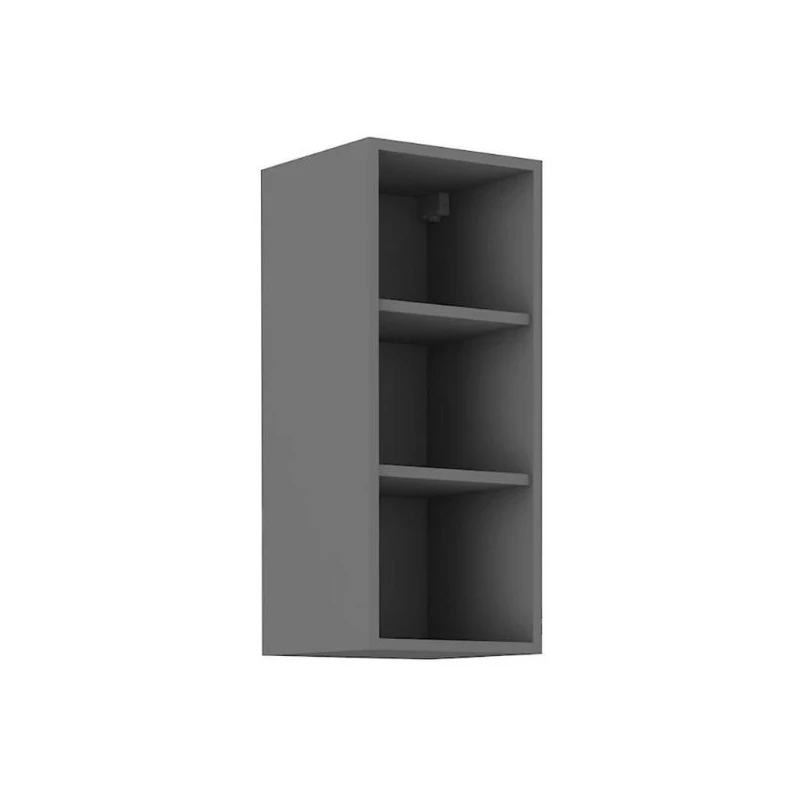 NELJA felső nyitott szekrény - szélesség 30 cm, antracit