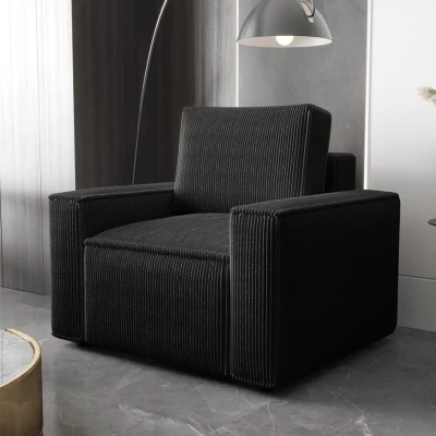 ARIANNA kényelmes fotel a nappaliba - fekete