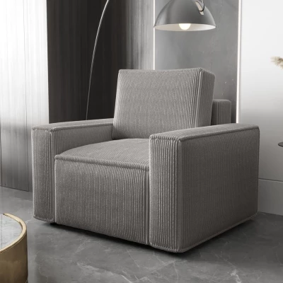 ARIANNA kényelmes fotel a nappaliba - világos szürkéskék