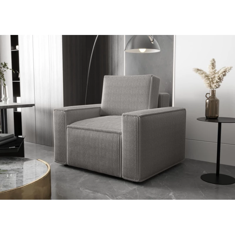 ARIANNA kényelmes fotel a nappaliba - világos szürkéskék