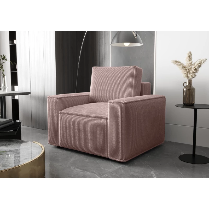 ARIANNA kényelmes fotel a nappaliba - rózsaszín