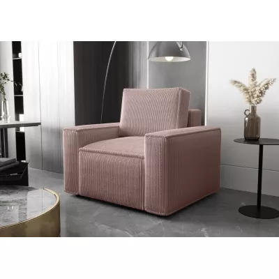 ARIANNA kényelmes fotel a nappaliba - rózsaszín