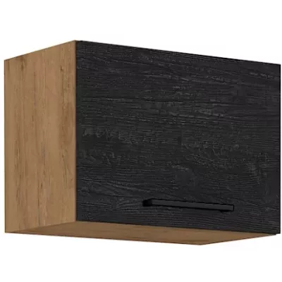 VANYA páraelszívó - szélesség 50 cm, sötét fa / lancelot tölgyfa
