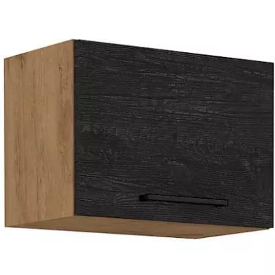 VANYA páraelszívó - szélesség 50 cm, sötét fa / lancelot tölgyfa