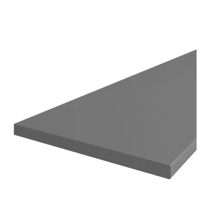 Konyhapult JAIDA 3 - 200x60x3,8 cm, antracit
