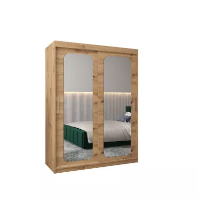 DONICELA 2 tükrös szekrény - 150 cm, artisan