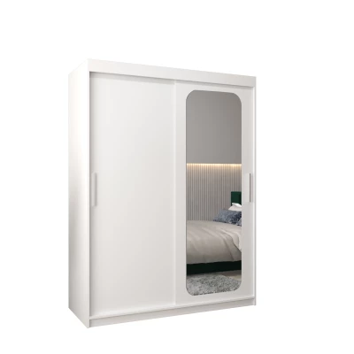 DONICELA 1 tükrös szekrény - 150 cm, fehér