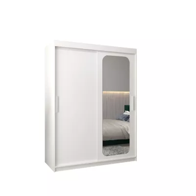 DONICELA 1 tükrös szekrény - 150 cm, fehér