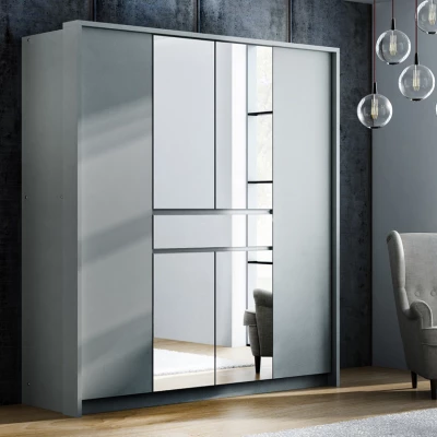 Kombinált szekrény 200 ISABELA - platina