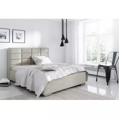 CAFFARA egyszemélyes ágy 120x200 - bézs