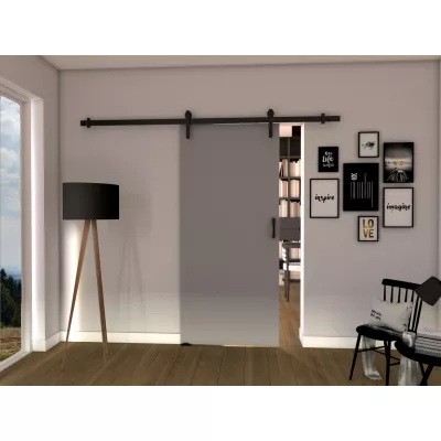 BUSHLAND 1 fali tolóajtó - 86 cm, szürke