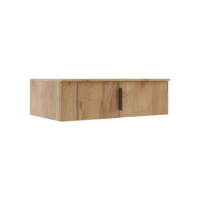 JANIKA 100-as gardróbbővítmény - aranyszínű artisan tölgyfa
