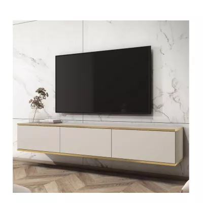 REFUGIO TV asztal - 175 cm, bézs