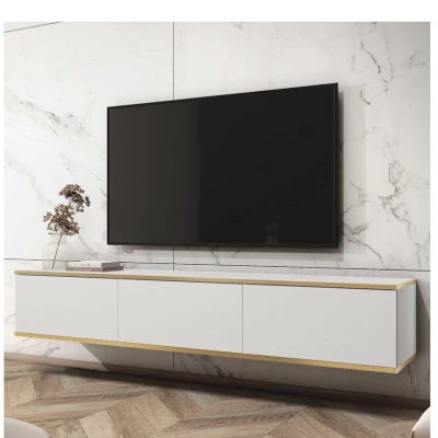 REFUGIO TV asztal - 175 cm, fehér