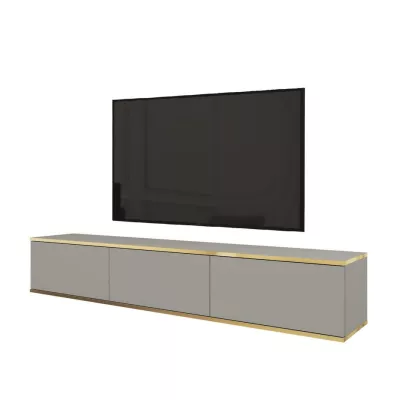 REFUGIO TV asztal - 175 cm, szürke