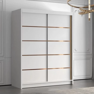 Magas gardrób 150 cm TENAHA - fehér