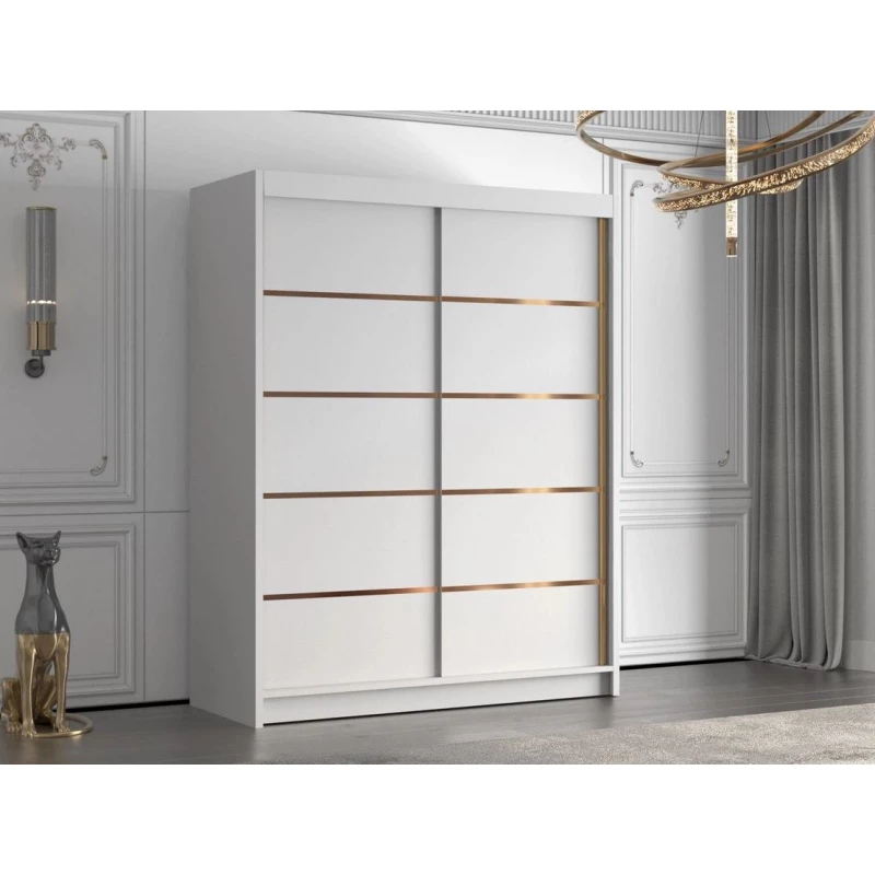 Magas gardrób 150 cm TENAHA - fehér