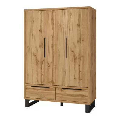 Kombinált gardrób 145 cm BULLARD - wotan tölgyfa