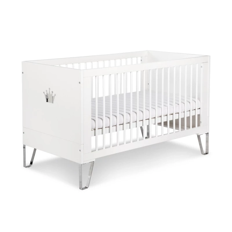 Rácsos kiságy 70x140 SISA - fehér