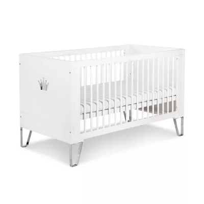 Rácsos kiságy 70x140 SISA - fehér