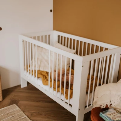 Babaágy 60x120 MERIN - fehér