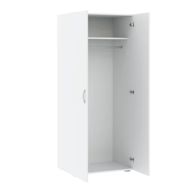 Kétajtós szekrény 74 cm RICHLAND - fehér