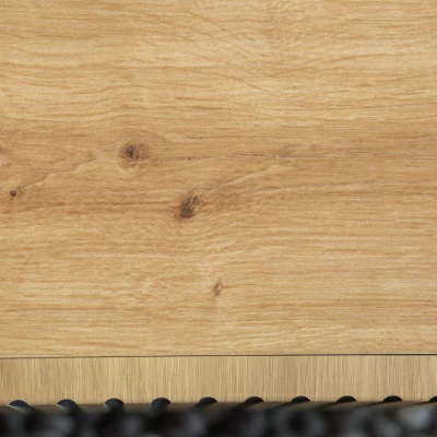 HEWITT dohányzóasztal fiókkal - artisan tölgyfa