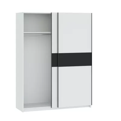 Gardrób 151 cm RANDLER - fehér / antracit