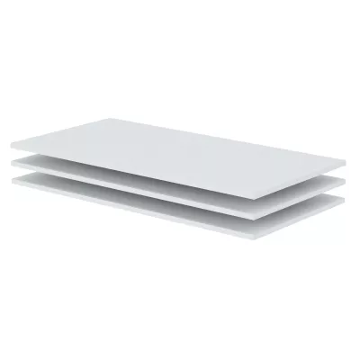 3 darabos gardrób polc szett 200 cm RANDLER - fehér