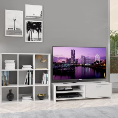 LAMPASES TV-állvány - fehér