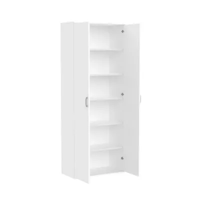 Polcos szekrény 70 cm BULVERDE - fehér
