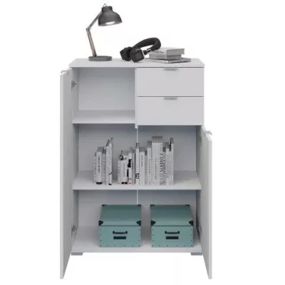 Kombinált komód KOSSE 2 - fehér