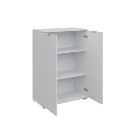 Komód 2 ajtóval KOSSE - fehér