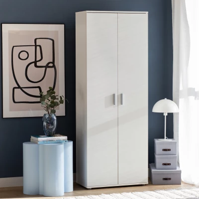 Keskeny gardróbpolc 69 cm SAVOY - fehér