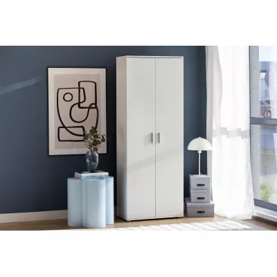 Keskeny gardróbpolc 69 cm SAVOY - fehér