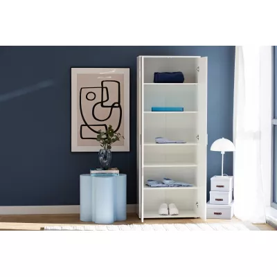 Keskeny gardróbpolc 69 cm SAVOY - fehér