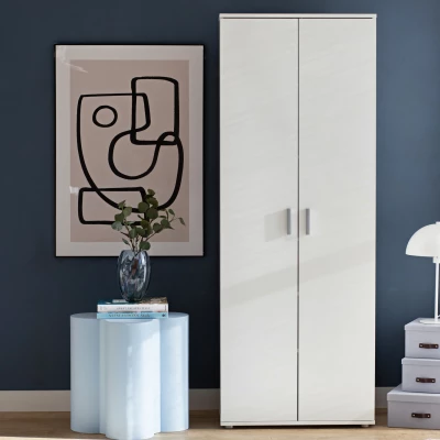 Keskeny gardróbpolc 69 cm SAVOY - fehér