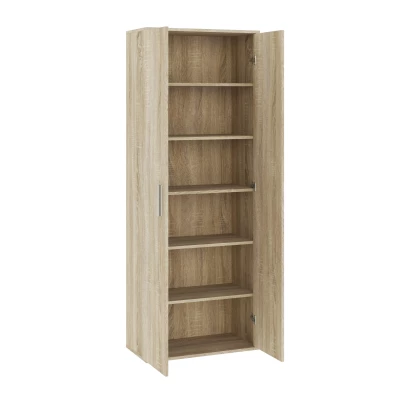 Keskeny gardróbszekrény polcokkal 69 cm SAVOY - sonoma tölgy
