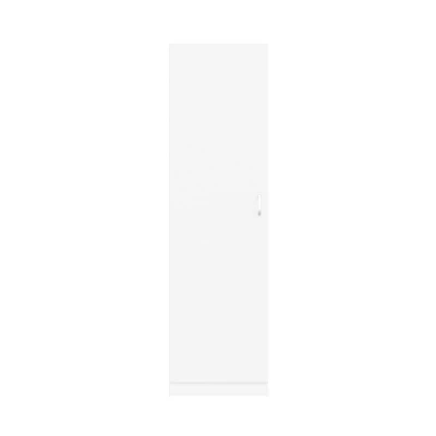 Keskeny előszobai szekrény 51 cm ROSHARON - fehér