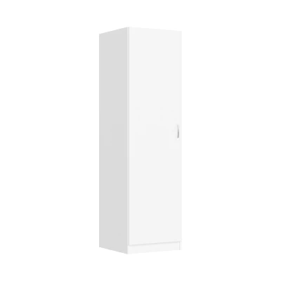 Keskeny előszobai szekrény 51 cm ROSHARON - fehér