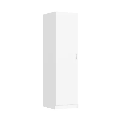 Keskeny előszobai szekrény 51 cm ROSHARON - fehér